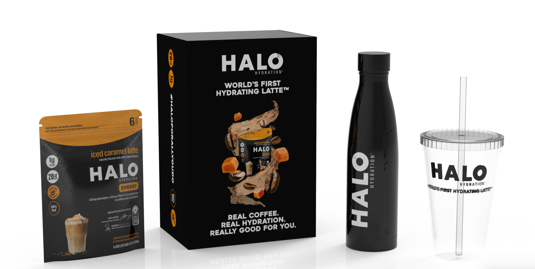 Halo Elite Squeeze Bottle Pack